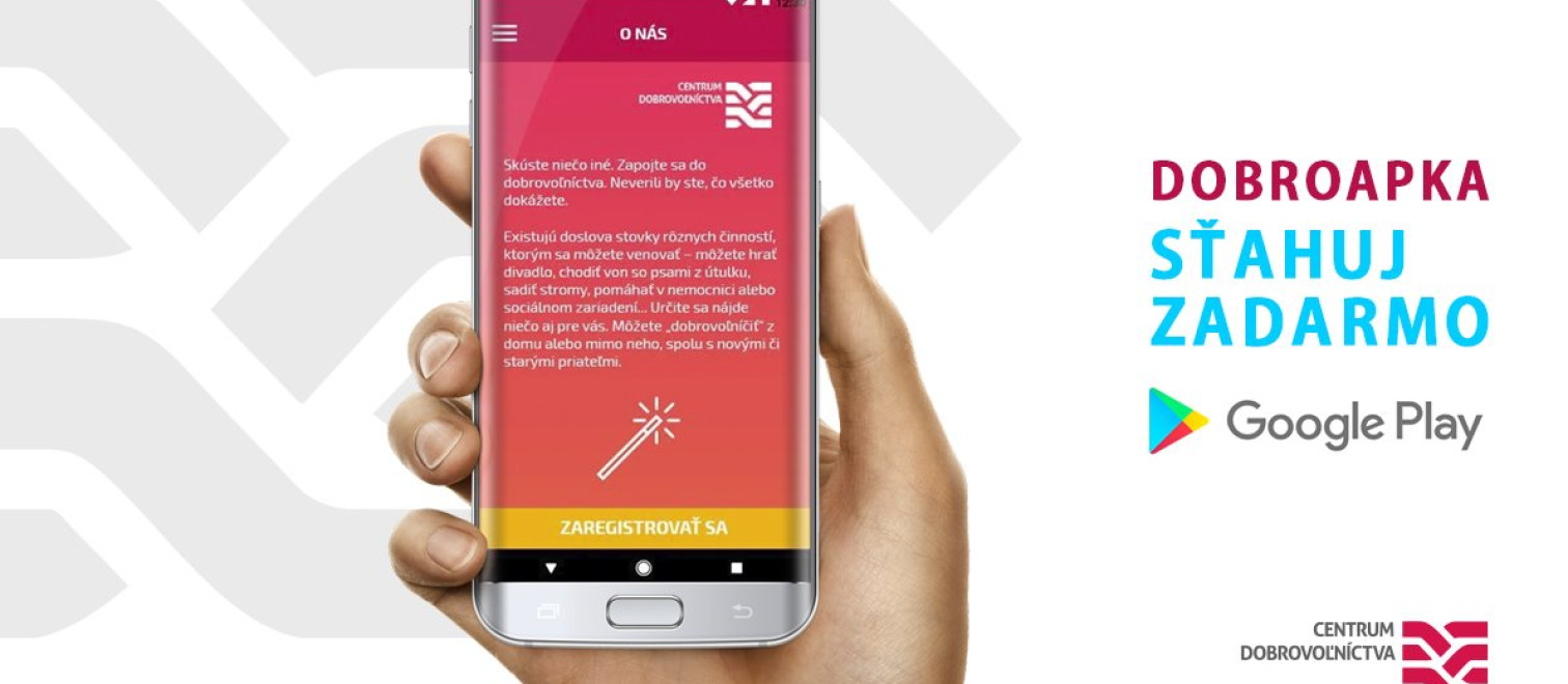 Mobilná aplikácia DobroApka