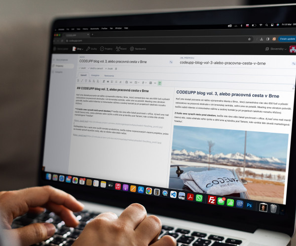 Jednoduchý systém na správu obsahu