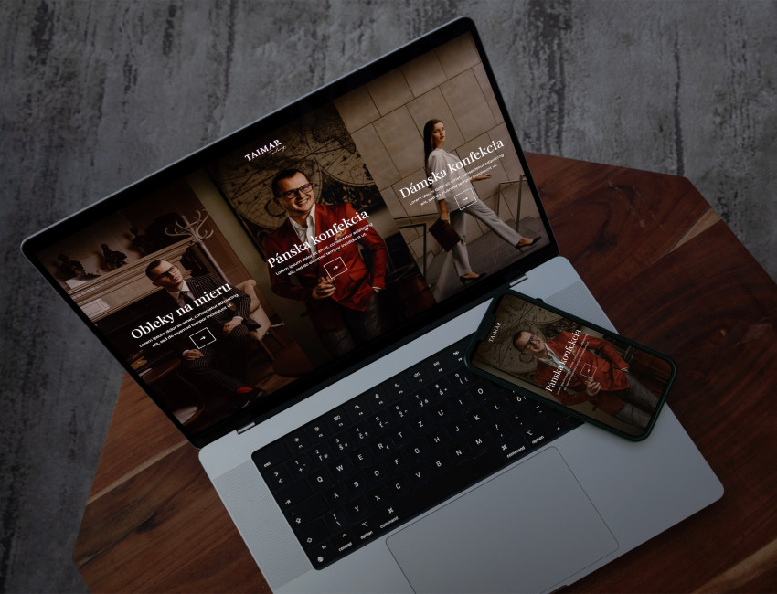 Webová aplikácia pre Taimar.sk